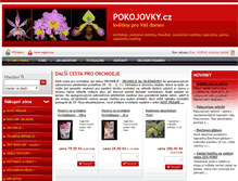 Tablet Screenshot of pokojovky.cz